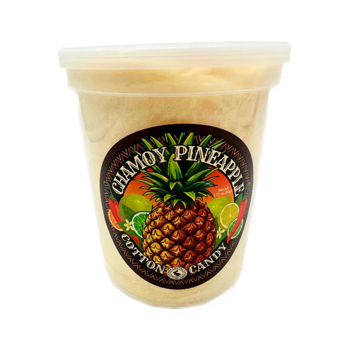 Chamoy Pineapple Cotton Candy