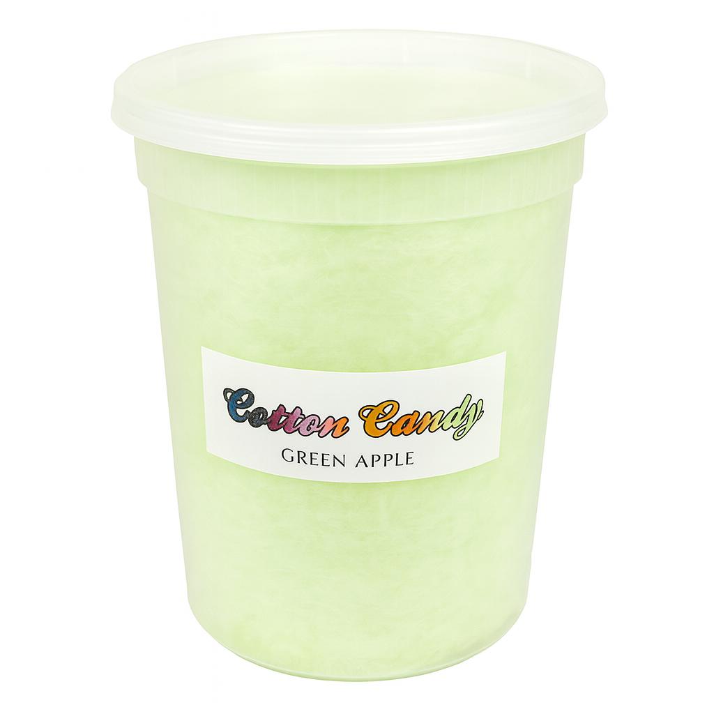 Green Apple Cotton Candy