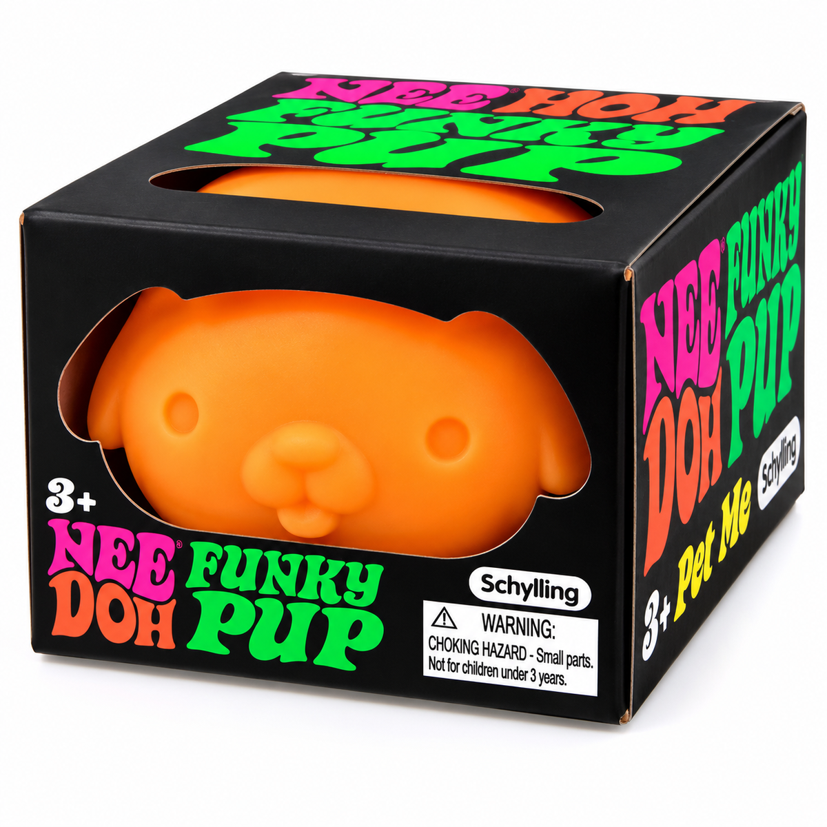 NeeDoh Funky Pup - Orange