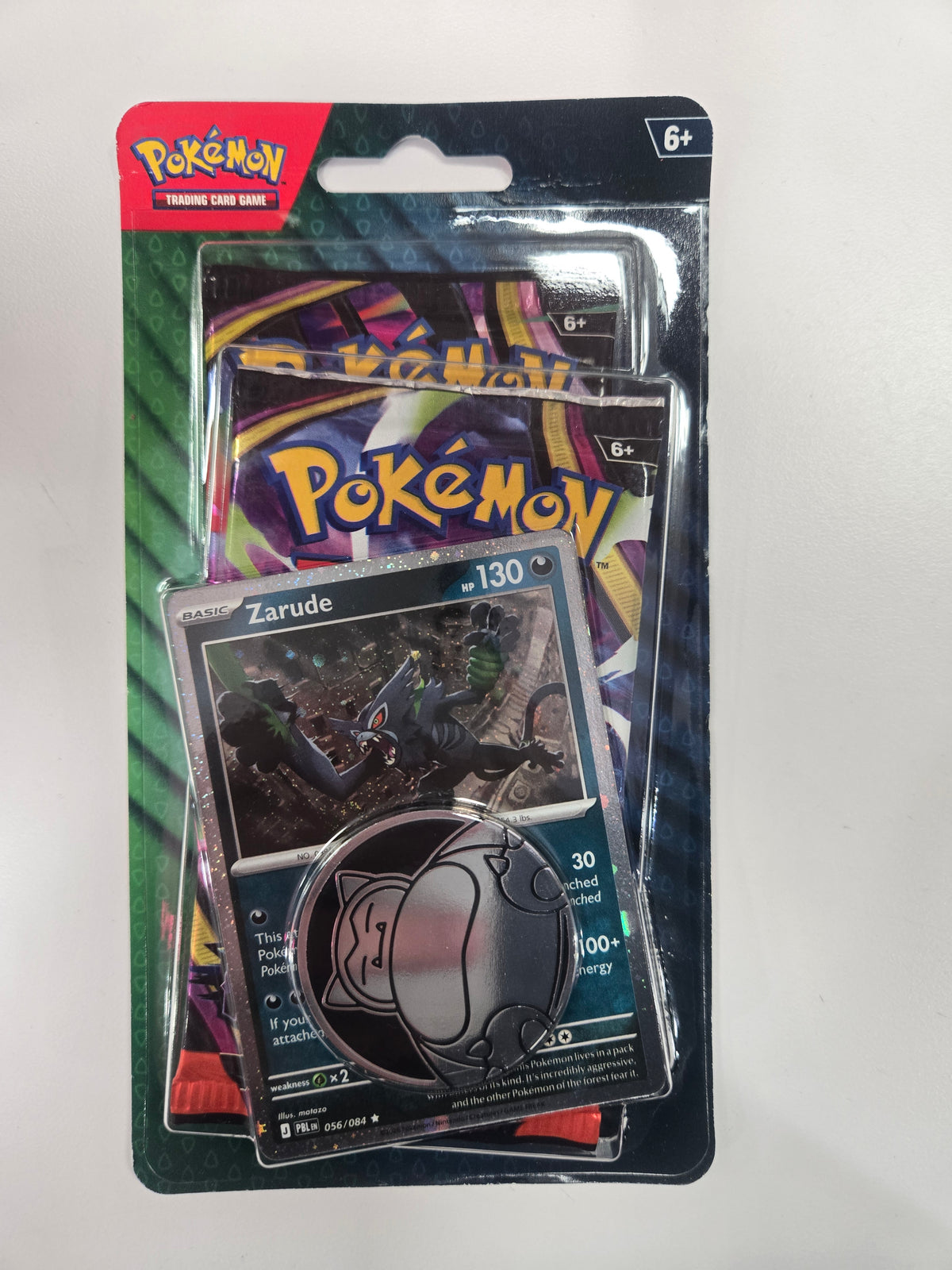 Pokemon Pitch Black 2 Pack Blister with Zarude Promo Card