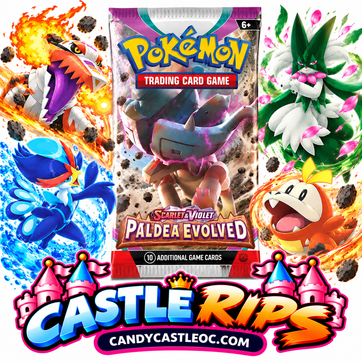 Pokemon Scarlet & Violet: Paldea Evolved – Live Rips & Products