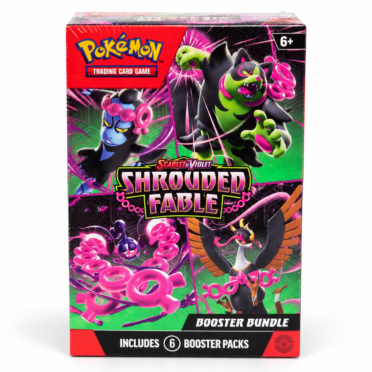 Pokemon TCG: Scarlet & Violet—Shrouded Fable Booster Bundle – 6 Packs