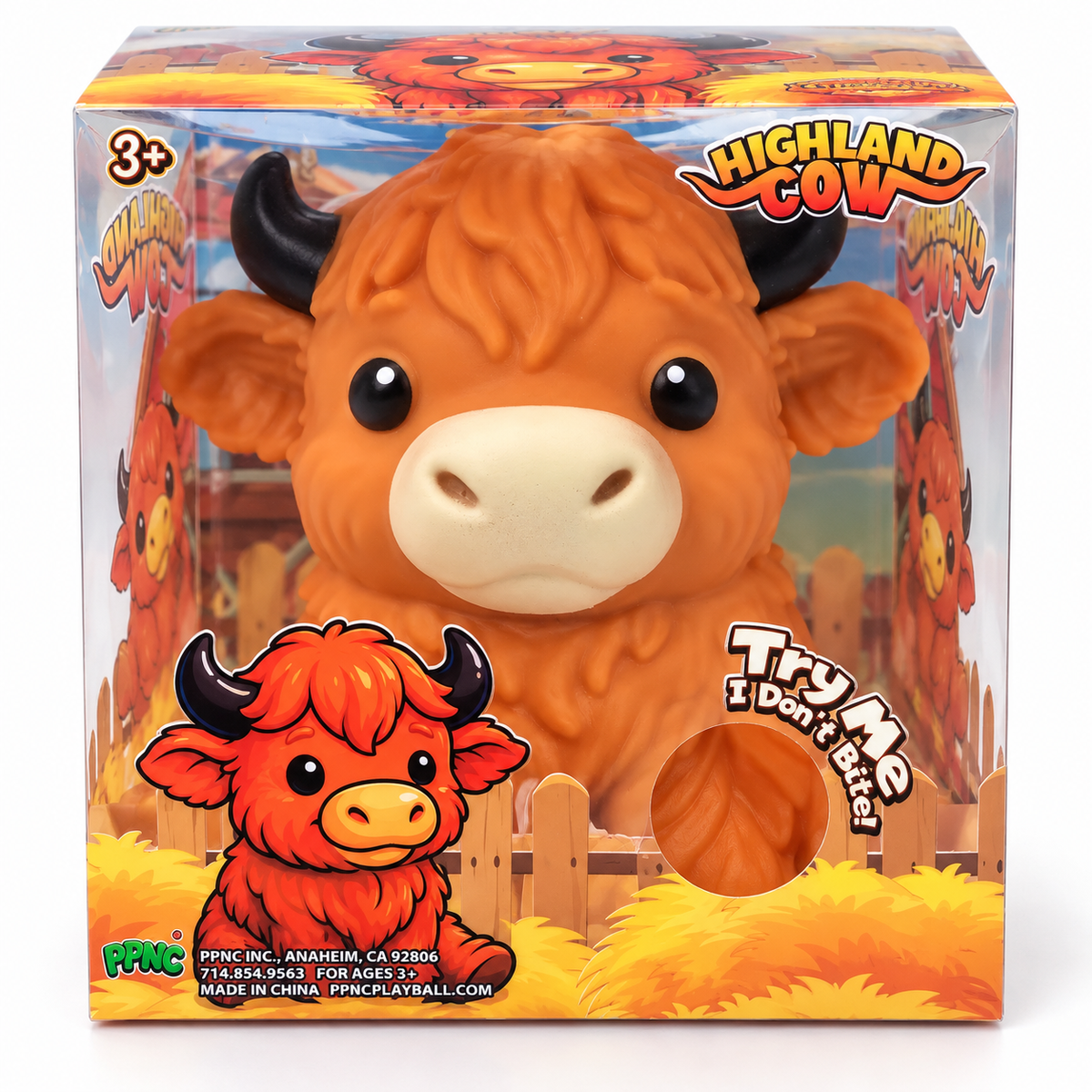 PPNC Highland Cow Squishy