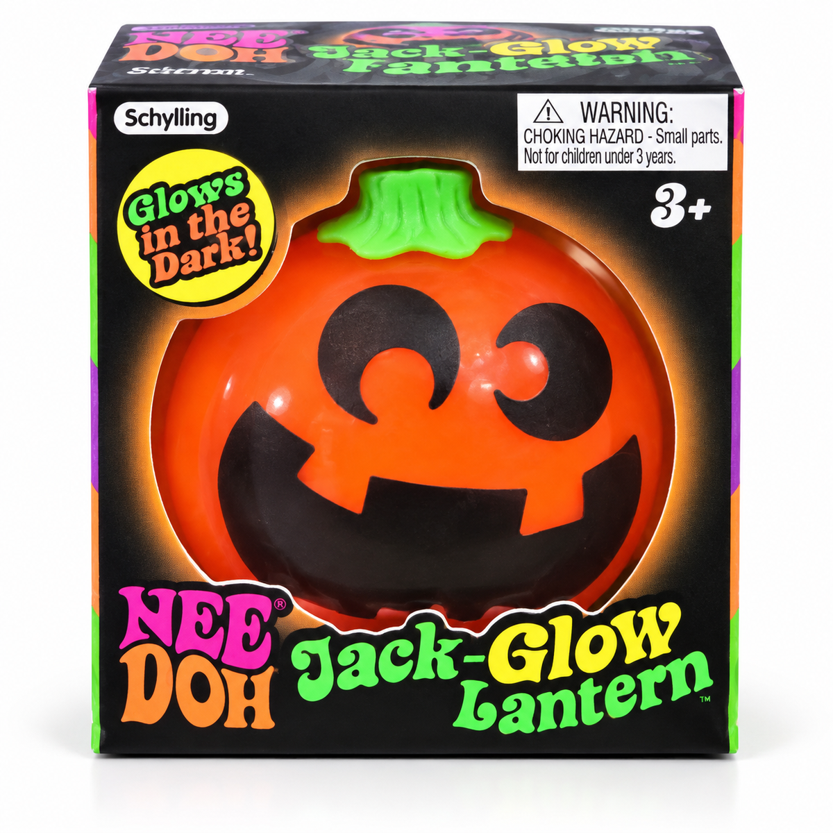 NeeDoh Jack-Glow Lantern – Orange