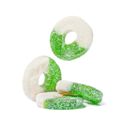 Gummy Green Apple Rings