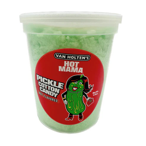 Van Holten’s Hot Mama Pickle Cotton Candy