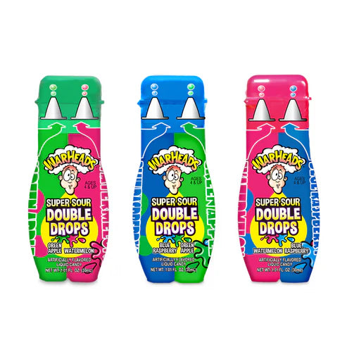 Warheads Super Sour Double Drops