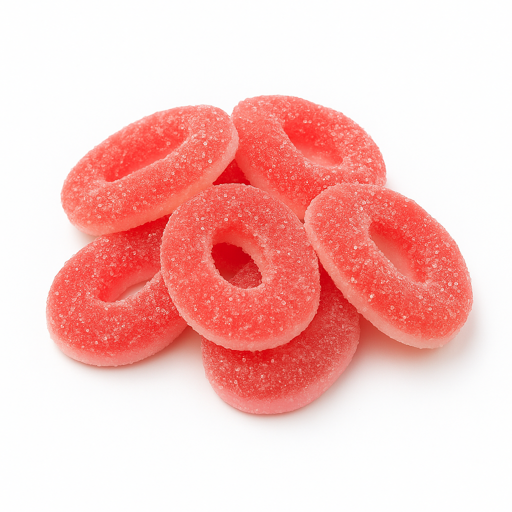 Gummy Watermelon Rings