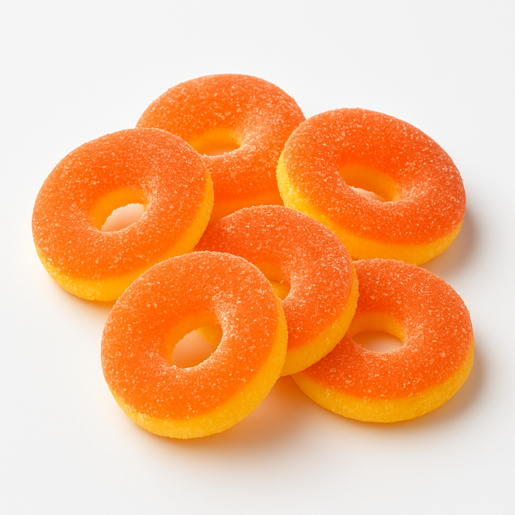 Gummy Peach Rings (Kervan)