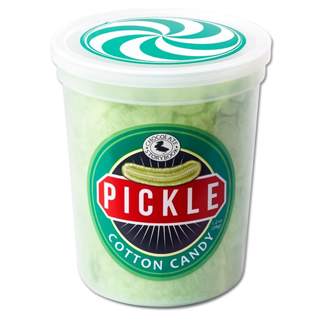 Pickle Cotton Candy