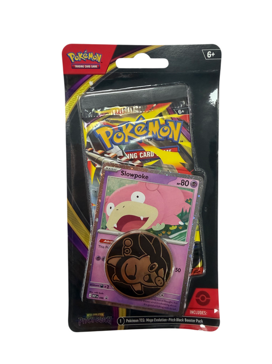 Pokemon Pitch Black Booster Pack with Slowpoke Promo Card