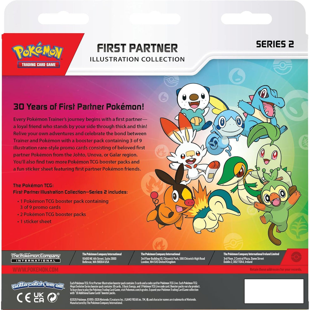 Pokemon TCG: First Partner Illustration Collection – Series 2