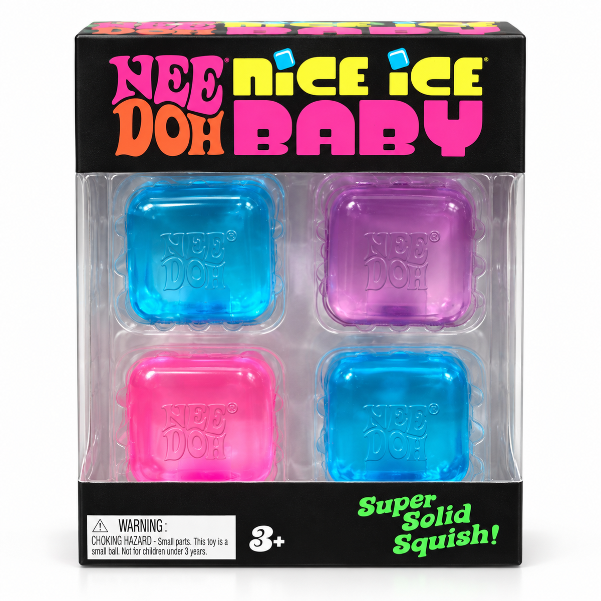NeeDoh Nice Ice Baby 4-Pack