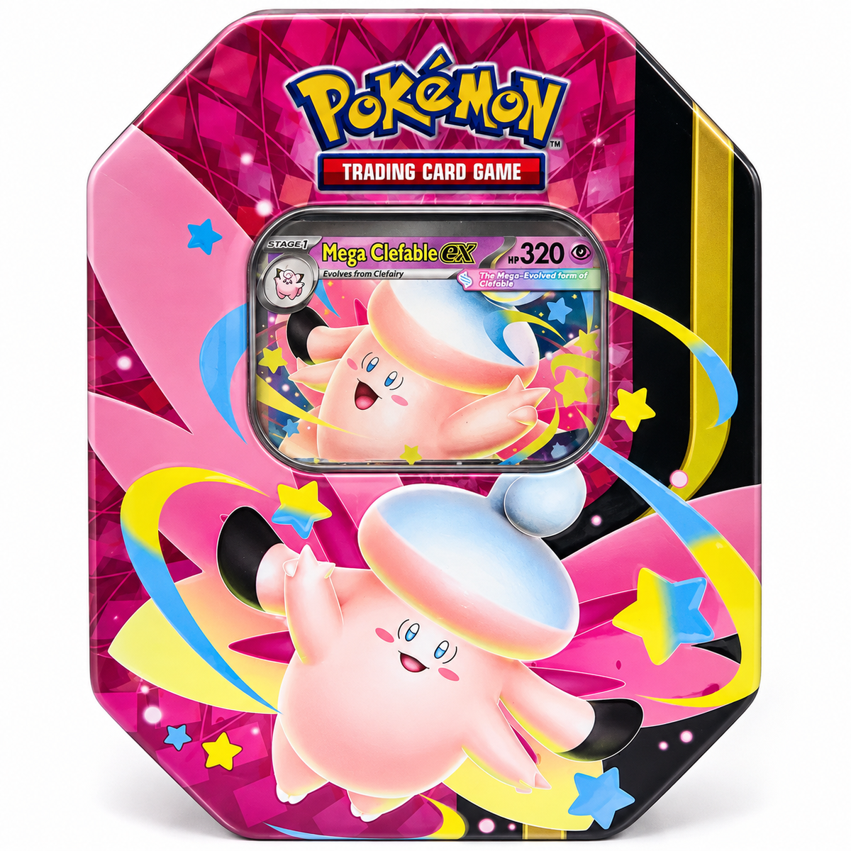 Pokemon TCG: Mega Clefable ex Tin