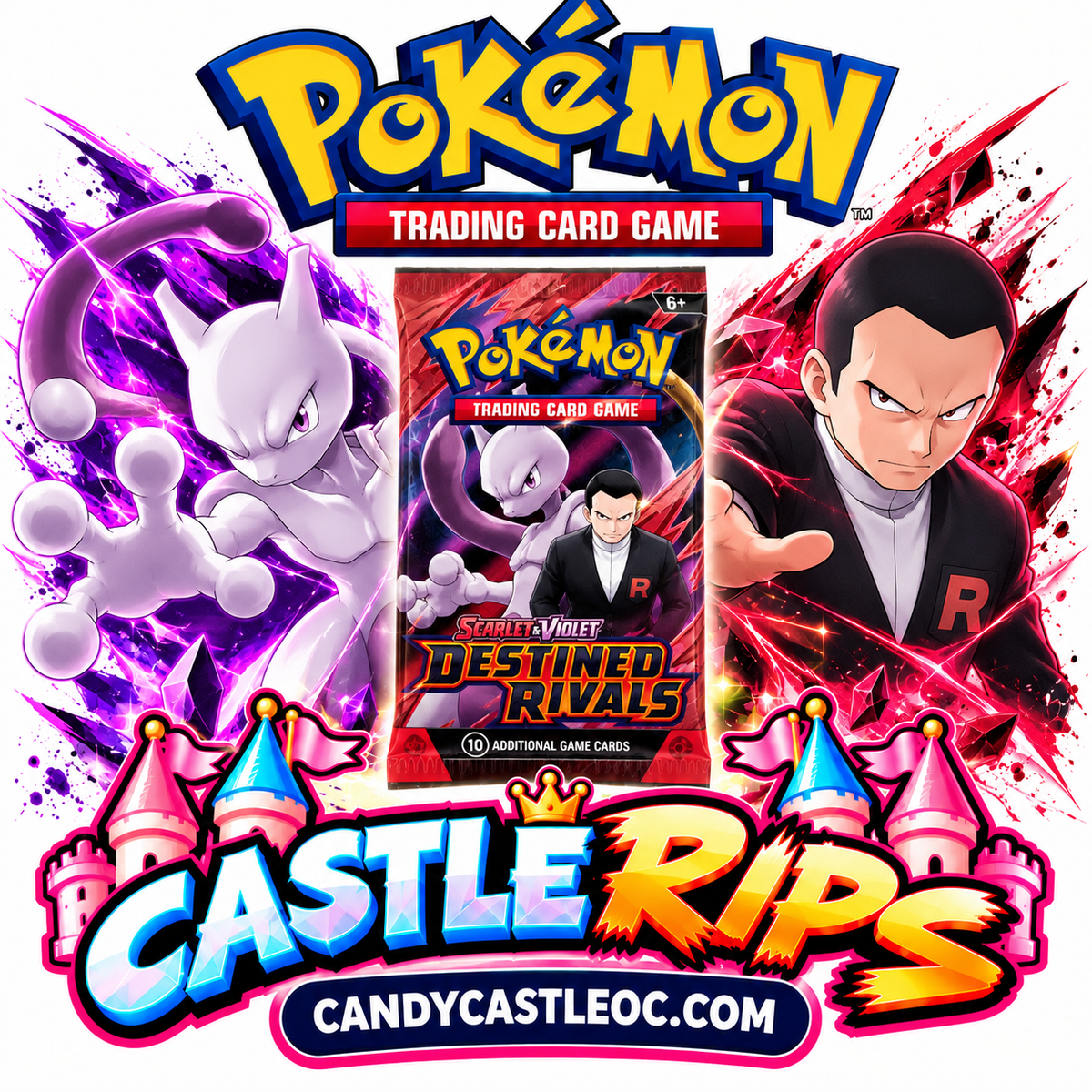 Pokemon Scarlet & Violet: Destined Rivals – Live Rips & Products