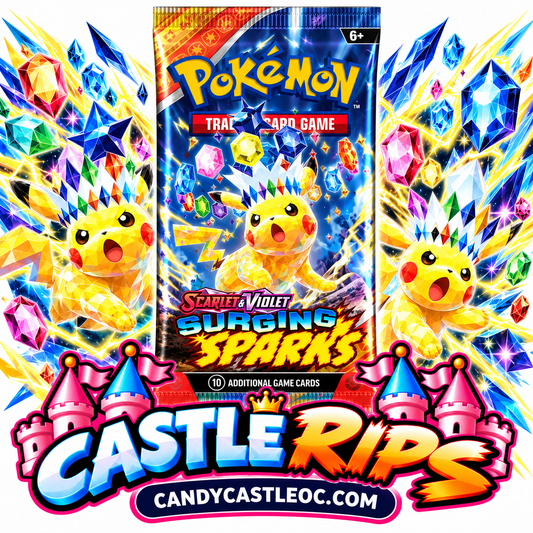 Pokemon Scarlet & Violet: Surging Sparks – Live Rips & Products