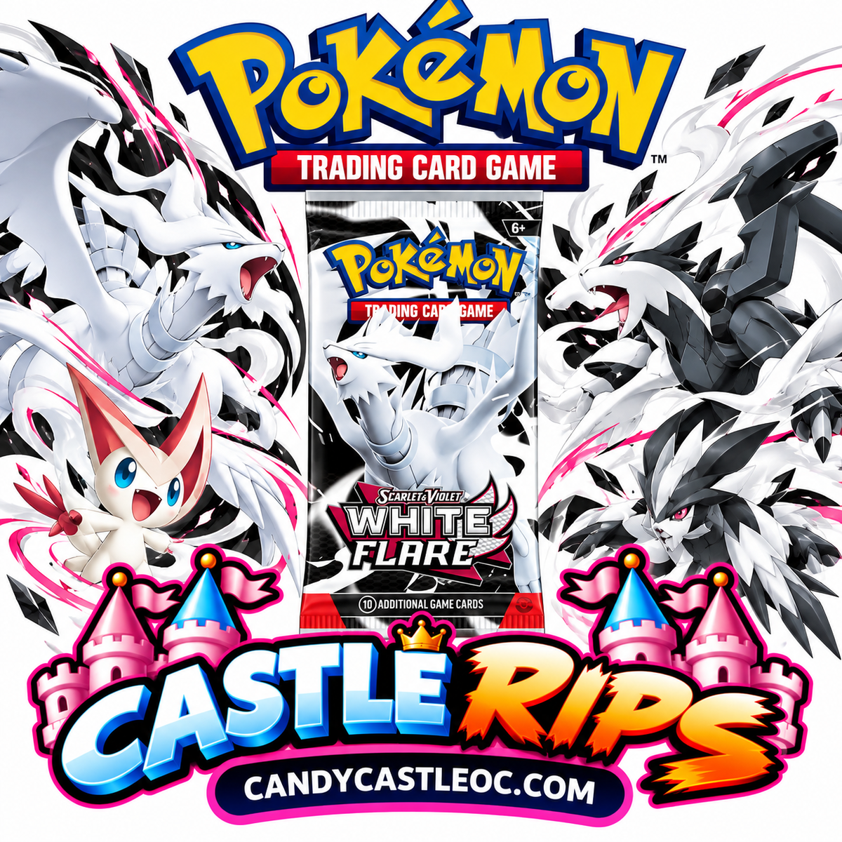 Pokemon Scarlet & Violet: White Flare – Live Rips & Products